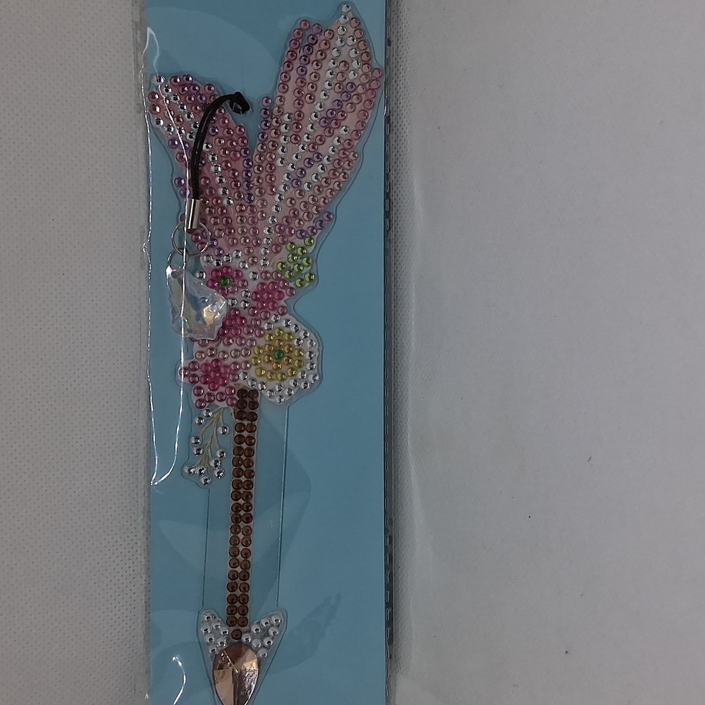 Handmade Rhinestone Bookmark - Picture 3 of 3